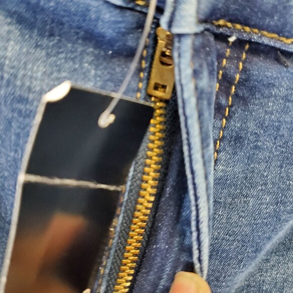 Torrid Jeans Womens 22-26 Blue Trio Fit Slim Boot High-Rise Stretch Denim *NWT* - Picture 10 of 16